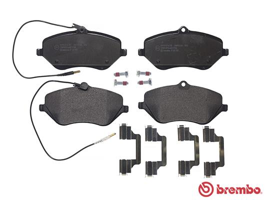 A.B.S. P 61 119 BREMBO Bremsbelagsatz, Scheibenbremse